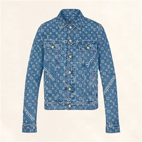 veste en jean louis vuitton femme|Veste en denim Monogram .